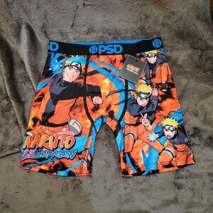 PSD Naruto Shippuden “Naruto Watch” Boxer Briefs Men’s Size Medium